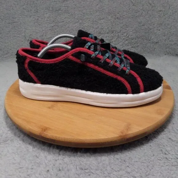 Hey Dude Shoes Hey Dudekarina Sherpa Moonless Sangria Slip On